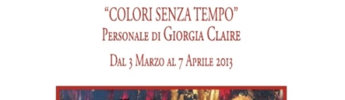 COLORI SENZA TEMPO